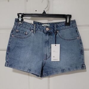 New Forever 21 Designer In LA Jean Denim Shorts Limited Edition Mom Shorts
